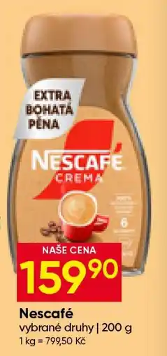 Hruška Nescafé nabídka