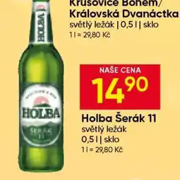 Hruška Holba Šerák 11 nabídka