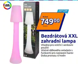Action Bezdrátová XXL zahradní lampa nabídka