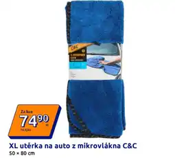 Action XL utěrka na auto z mikrovlákna C&C nabídka
