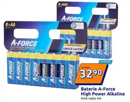 Action Baterie A-Force High Power Alkaline nabídka