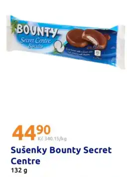 Action Sušenky Bounty Secret Centre nabídka