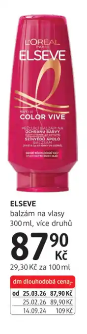 ELSEVE balzám na vlasy