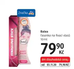 dm drogerie Balea řasenka na fixaci vlasů nabídka