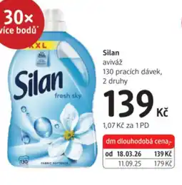 dm drogerie Silan aviváž nabídka