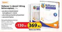 Dr. Max Voltaren 1x denně 140 mg léčivá náplast nabídka
