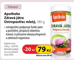 Dr. Max Apotheke Zdravá játra Ostropestřec mletý nabídka