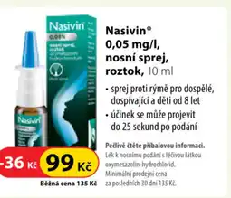 Dr. Max NasivinⓇ 0,05 mg/l, nosní sprej, roztok nabídka