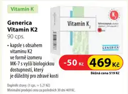 Dr. Max Generica Vitamin K2 nabídka