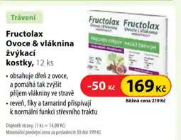 Dr. Max Fructolax Ovoce & vláknina žvýkací kostky nabídka
