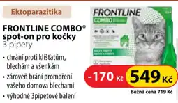 Dr. Max FRONTLINE COMBO® spot-on pro kočky nabídka