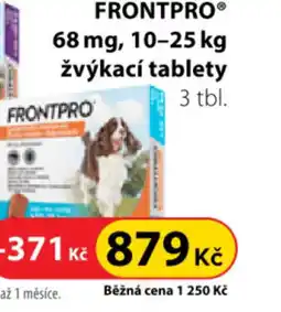 Dr. Max FRONTPRO® 68 mg, 10-25 kg žvýkací tablety nabídka