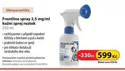 Dr. Max Frontline spray 2,5 mg/ml kožní sprej roztok nabídka