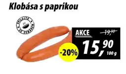 ZEMAN Klobása s paprikou nabídka