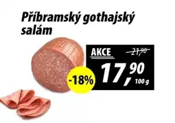 ZEMAN Příbramský gothajský salám nabídka