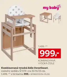 XXXLutz Kombinovaná vysoká židle Sweetheart nabídka