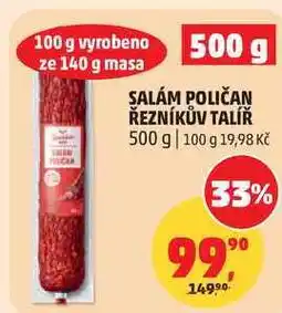 Penny Market SALÁM POLIČAN ŘEZNÍKŮV TALÍŘ nabídka