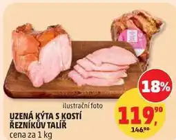 Penny Market UZENÁ KÝTA S KOSTÍ ŘEZNÍKŮV TALÍŘ, cena za nabídka