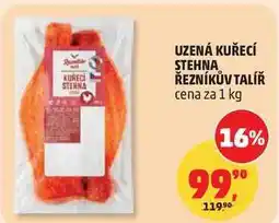 Penny Market UZENÁ KUŘECÍ STEHNA ŘEZNÍKŮV TALÍŘ, cena za nabídka