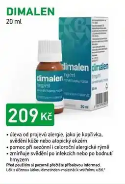 Alphega Lékárna Dimalen nabídka