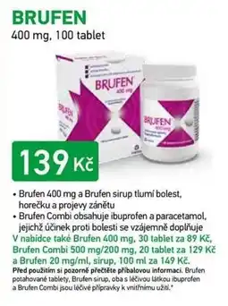 Alphega Lékárna Brufen nabídka