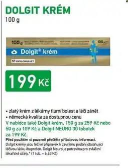 Alphega Lékárna Dolgit krém nabídka