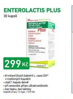 Alphega Lékárna Enterolactis plus nabídka