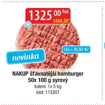 Qanto NAKUP šťavnatější hamburger syrový nabídka