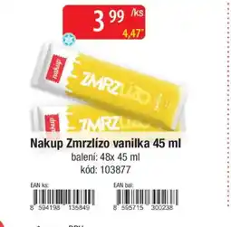 Qanto Nakup Zmrzlízo vanilka nabídka
