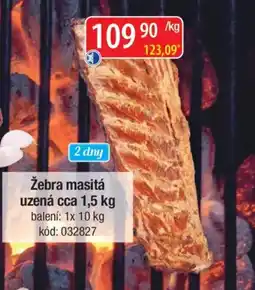 Qanto Žebra masitá uzená nabídka
