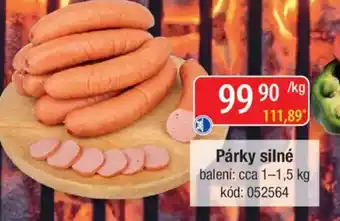 Qanto Párky silné nabídka