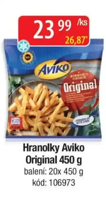 Qanto Hranolky Aviko Original nabídka