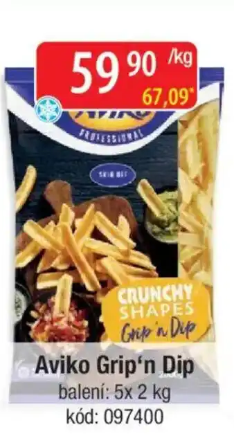 Qanto Aviko Grip'n Dip nabídka