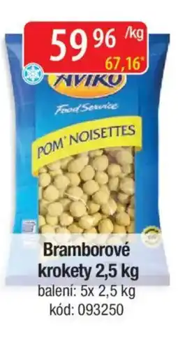 Qanto Bramborové krokety nabídka