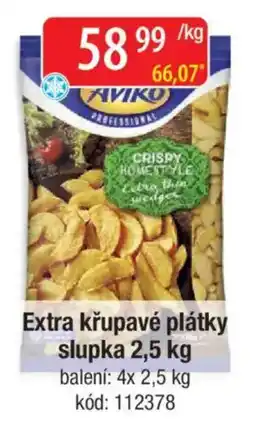 Qanto Aviko Extra křupavé plátky slupka nabídka