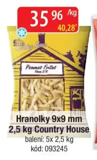 Qanto Hranolky 9x9 mm Country House nabídka