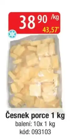 Qanto Česnek porce nabídka