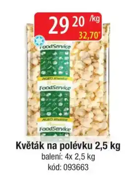 Qanto Květák na polévku nabídka