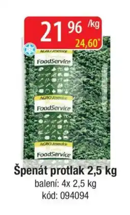 Qanto Špenát protlak nabídka