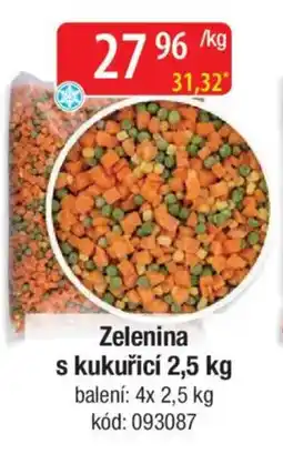 Qanto Zelenina s kukuřicí nabídka