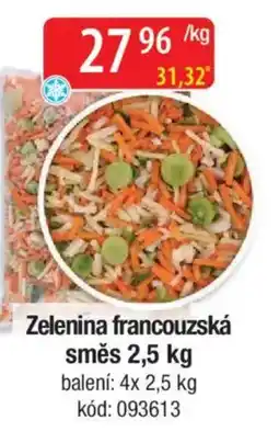 Qanto Zelenina francouzská směs nabídka