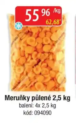 Qanto Meruňky půlené nabídka