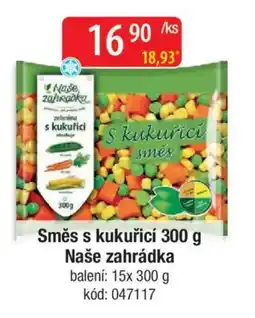 Qanto Směs s kukuřicí Naše zahrádka nabídka