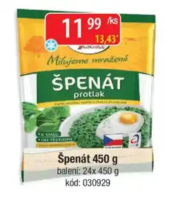 Qanto Špenát nabídka