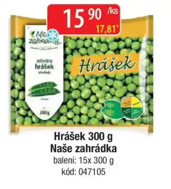 Qanto Hrášek Naše zahrádka nabídka