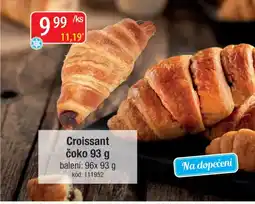 Qanto Croissant čoko nabídka