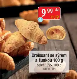 Qanto Croissant se sýrem a šunkou nabídka