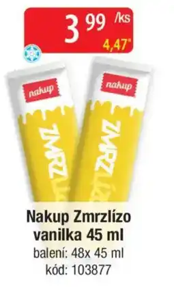 Qanto Nakup Zmrzlízo vanilka nabídka