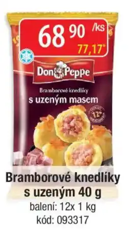 Qanto Bramborové knedlíky s uzeným nabídka