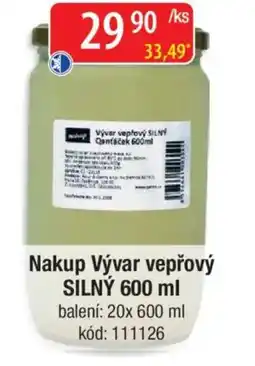 Qanto Nakup vývar vepřový silný nabídka